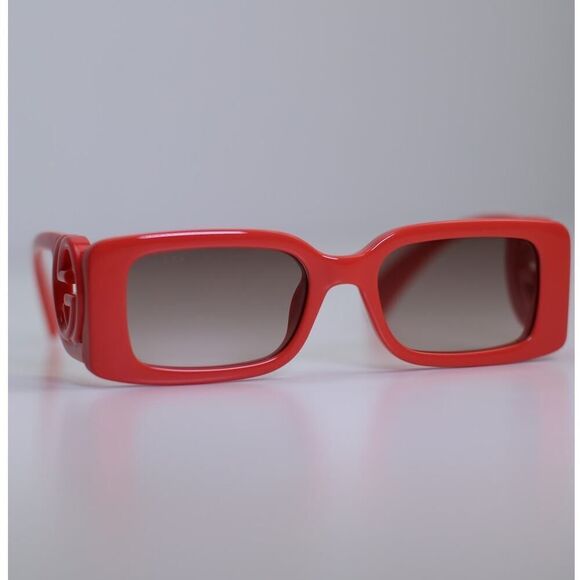 NEW Gucci GG1325S 005 Red Brown Gradient Women Authentic main image 9